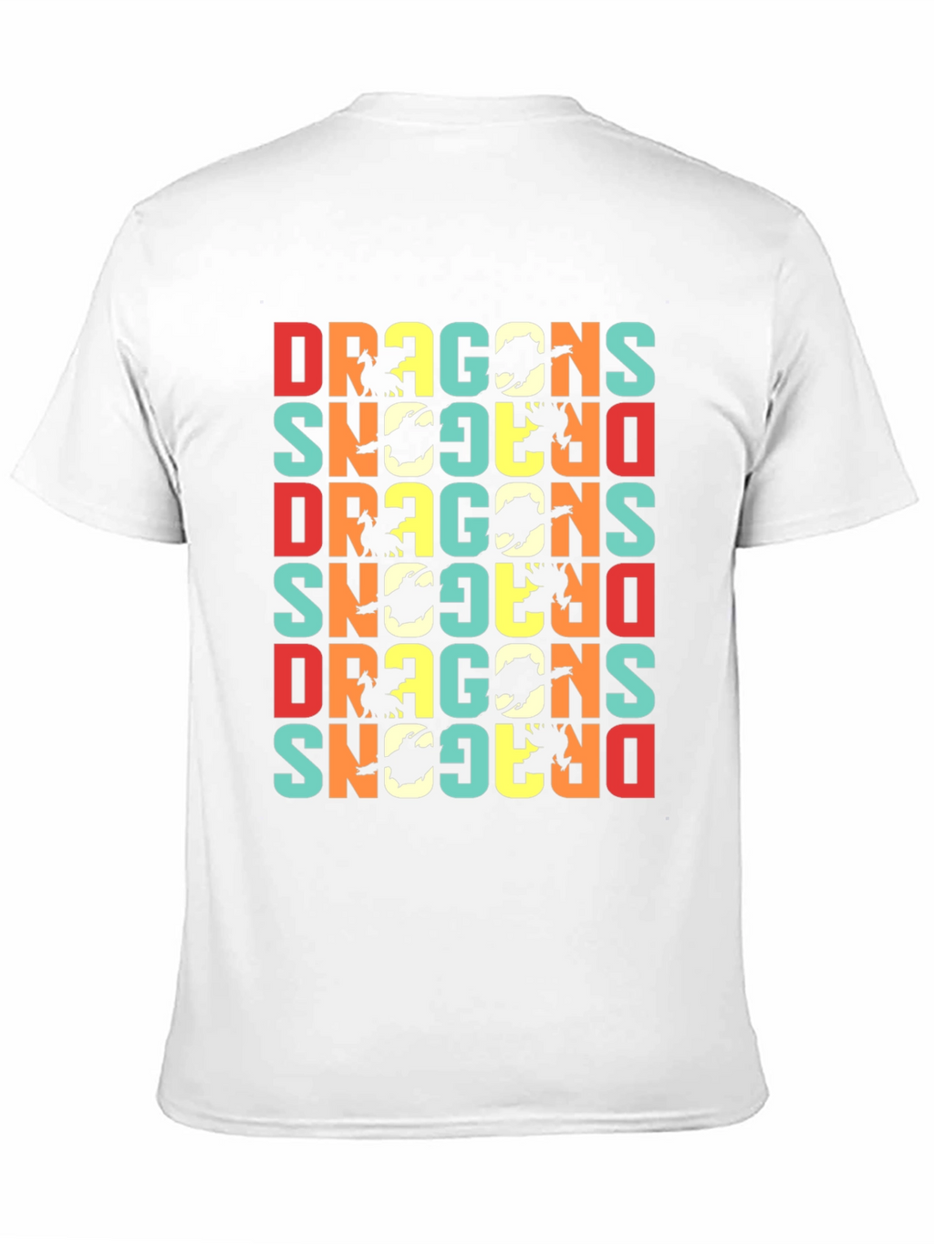 Retro Dragons Graphic T-Shirt - Unique & Stylish