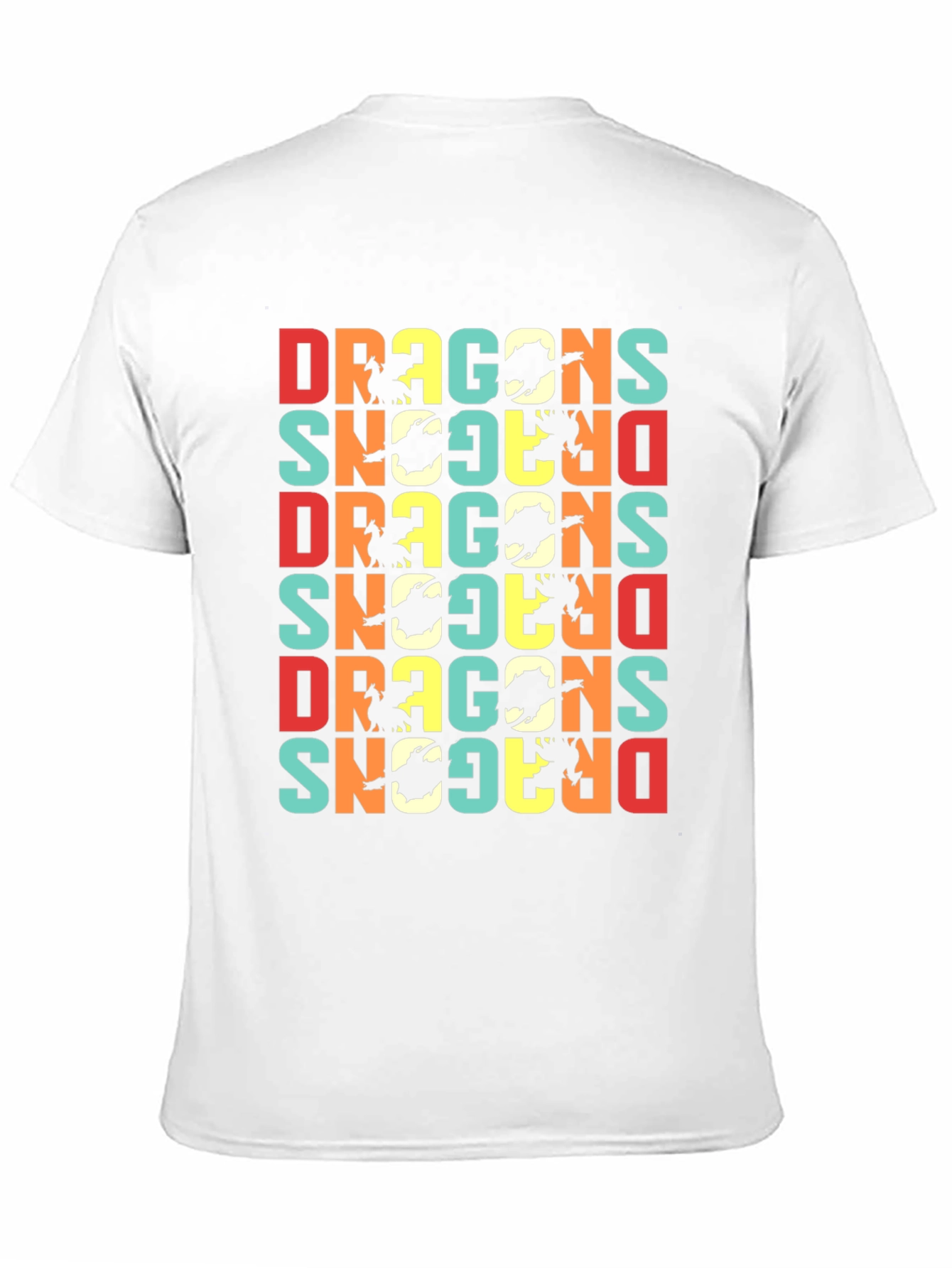 Retro Dragons Graphic T-Shirt - Unique & Stylish
