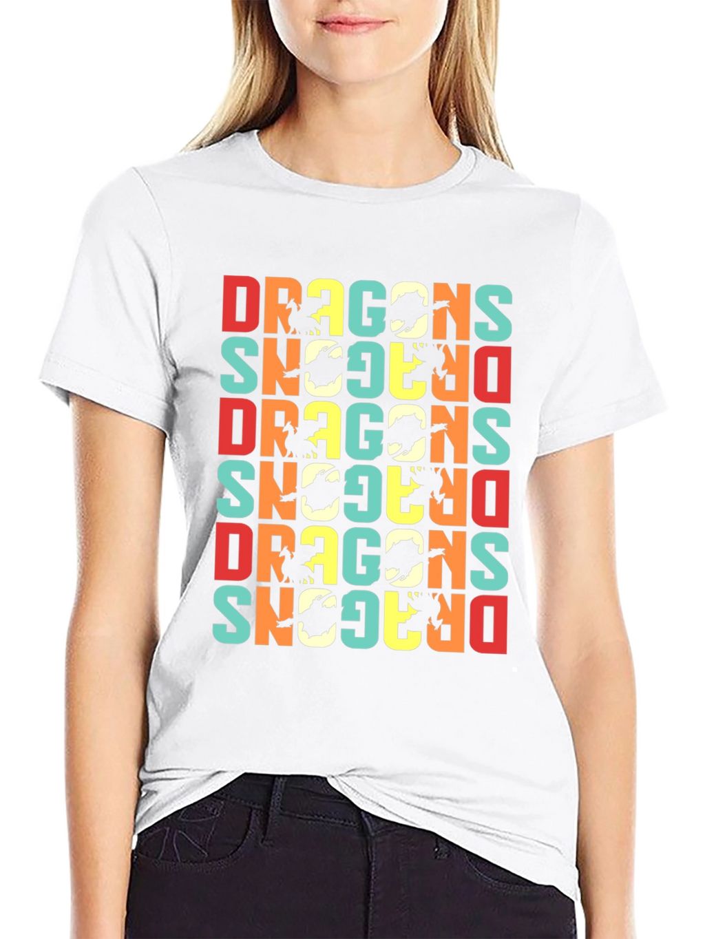 Retro Dragons Graphic T-Shirt - Unique & Stylish