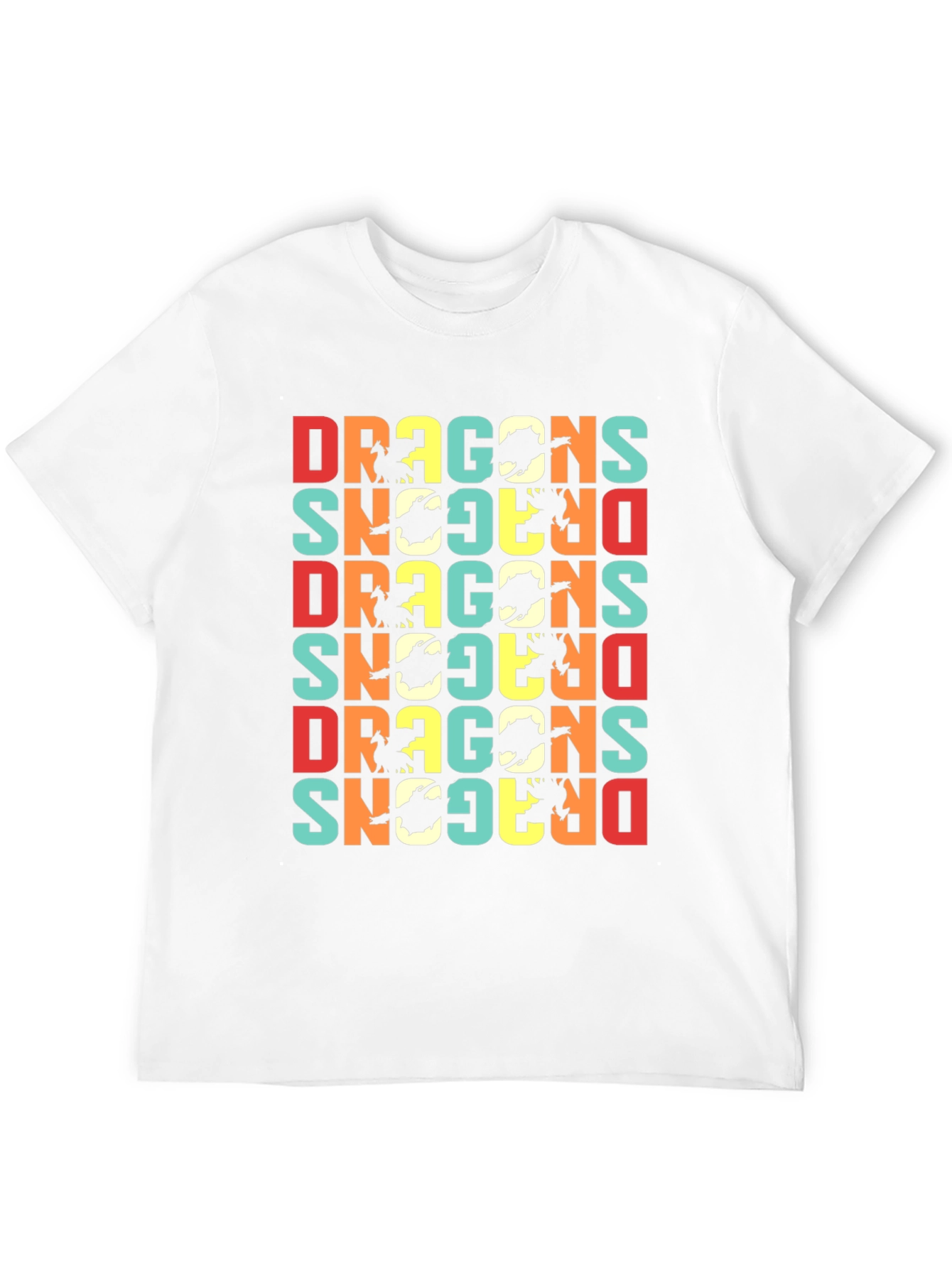Retro Dragons Graphic T-Shirt - Unique & Stylish