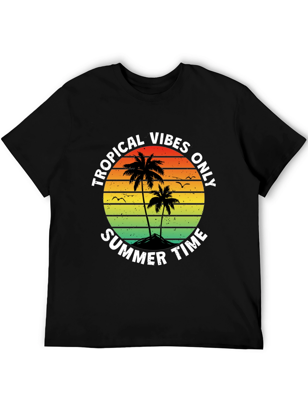 Tropical Vibes Summer T-Shirt