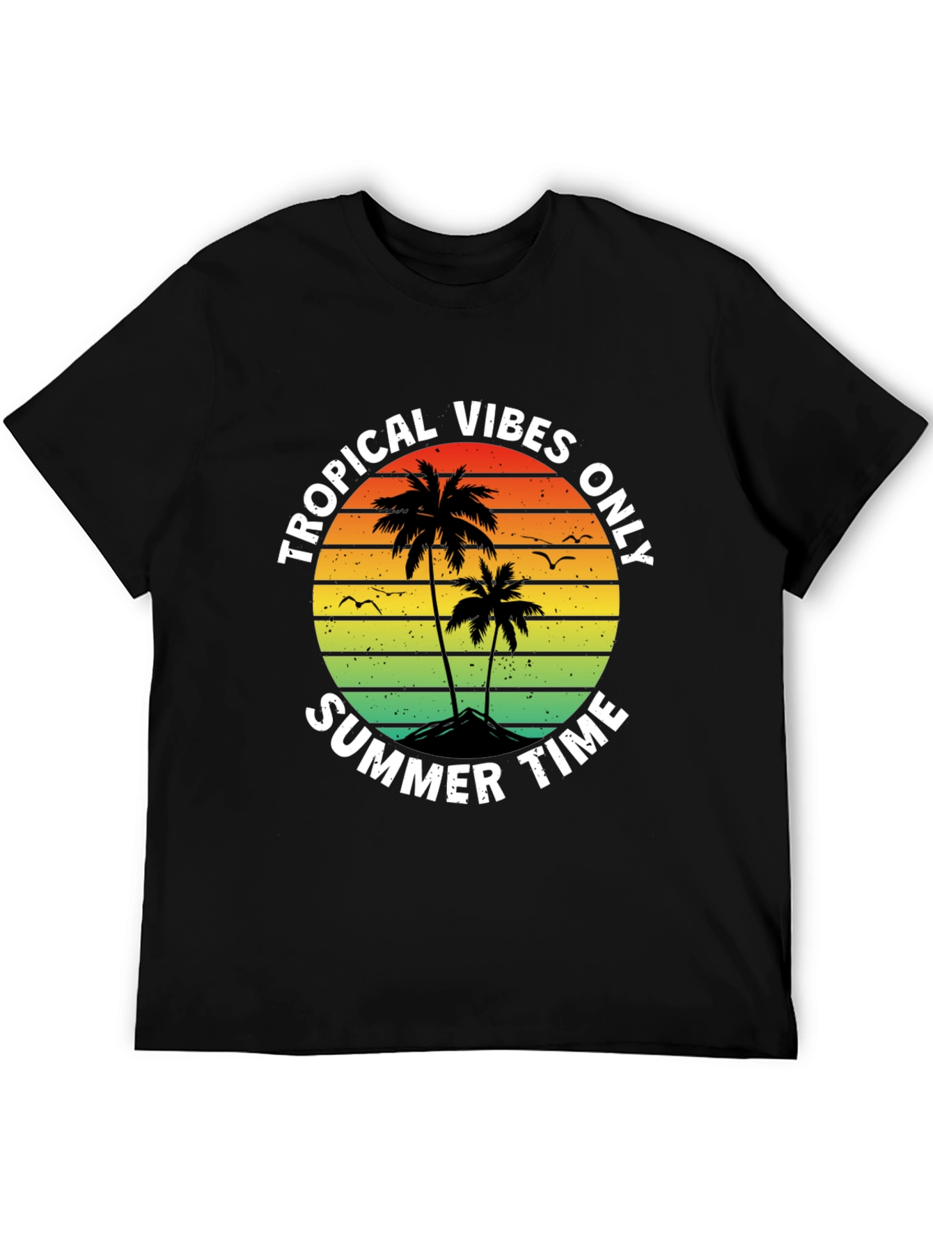 Tropical Vibes Summer T-Shirt