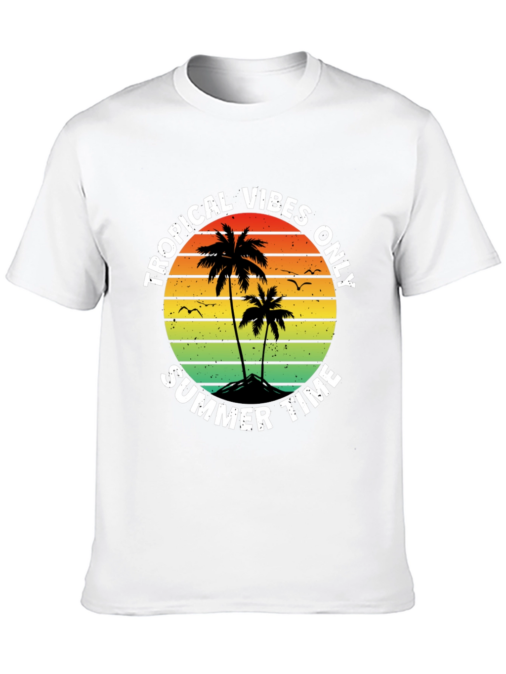 Tropical Vibes Summer T-Shirt