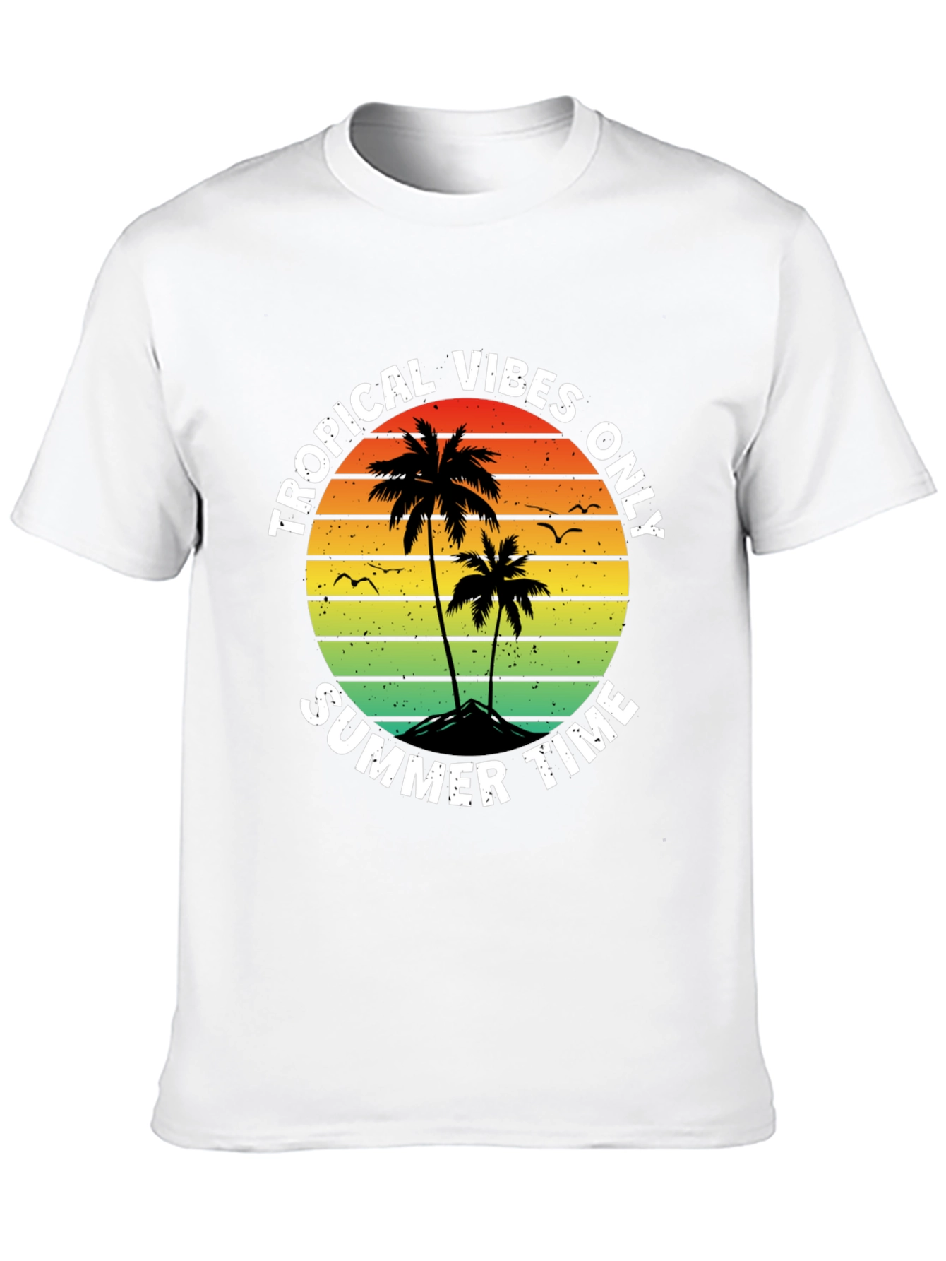 Tropical Vibes Summer T-Shirt