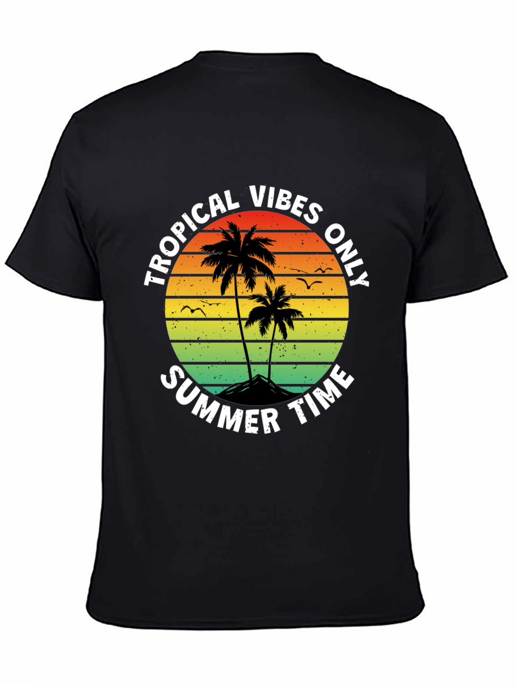 Tropical Vibes Summer T-Shirt