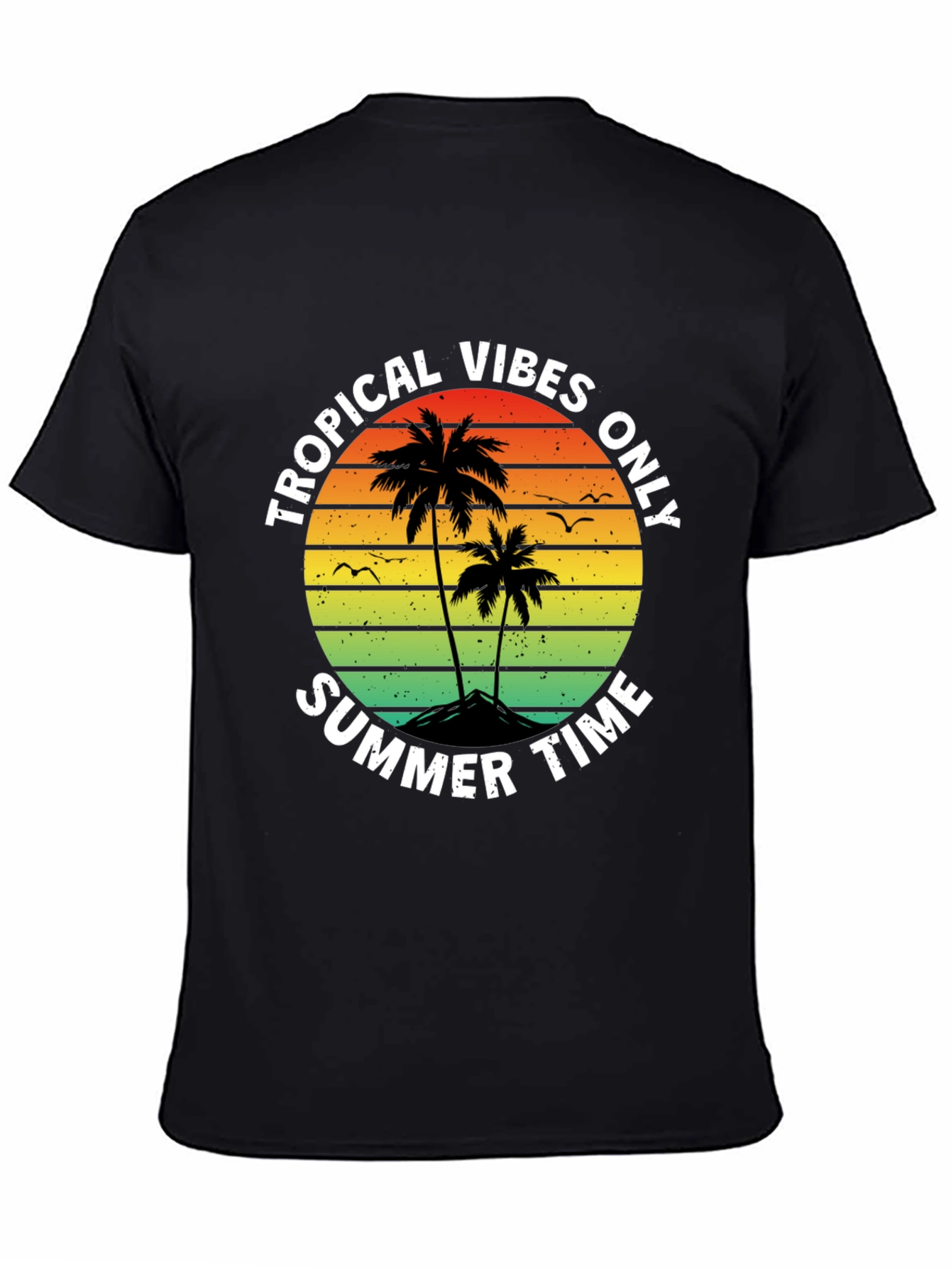 Tropical Vibes Summer T-Shirt