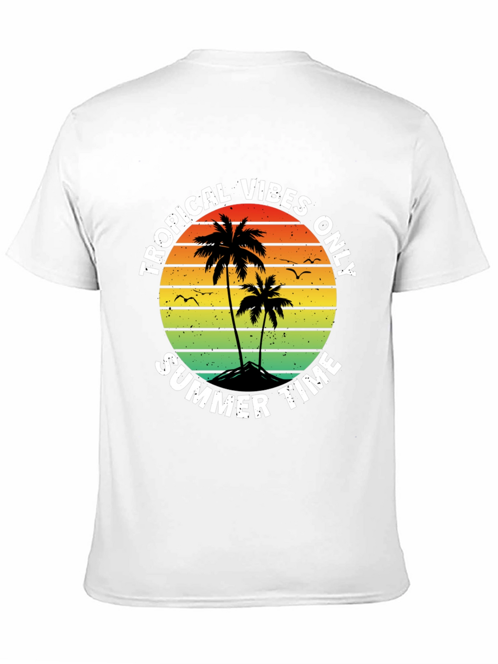 Tropical Vibes Summer T-Shirt