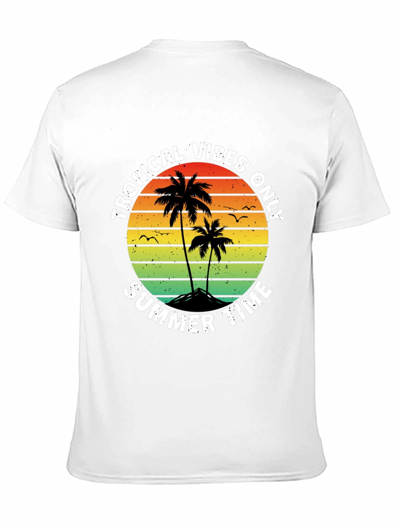 Tropical Vibes Summer T-Shirt