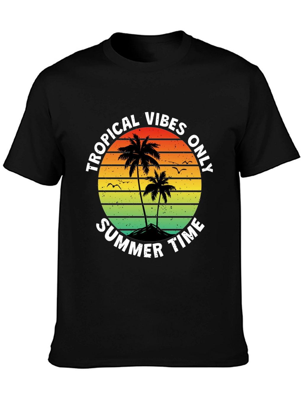 Tropical Vibes Summer T-Shirt