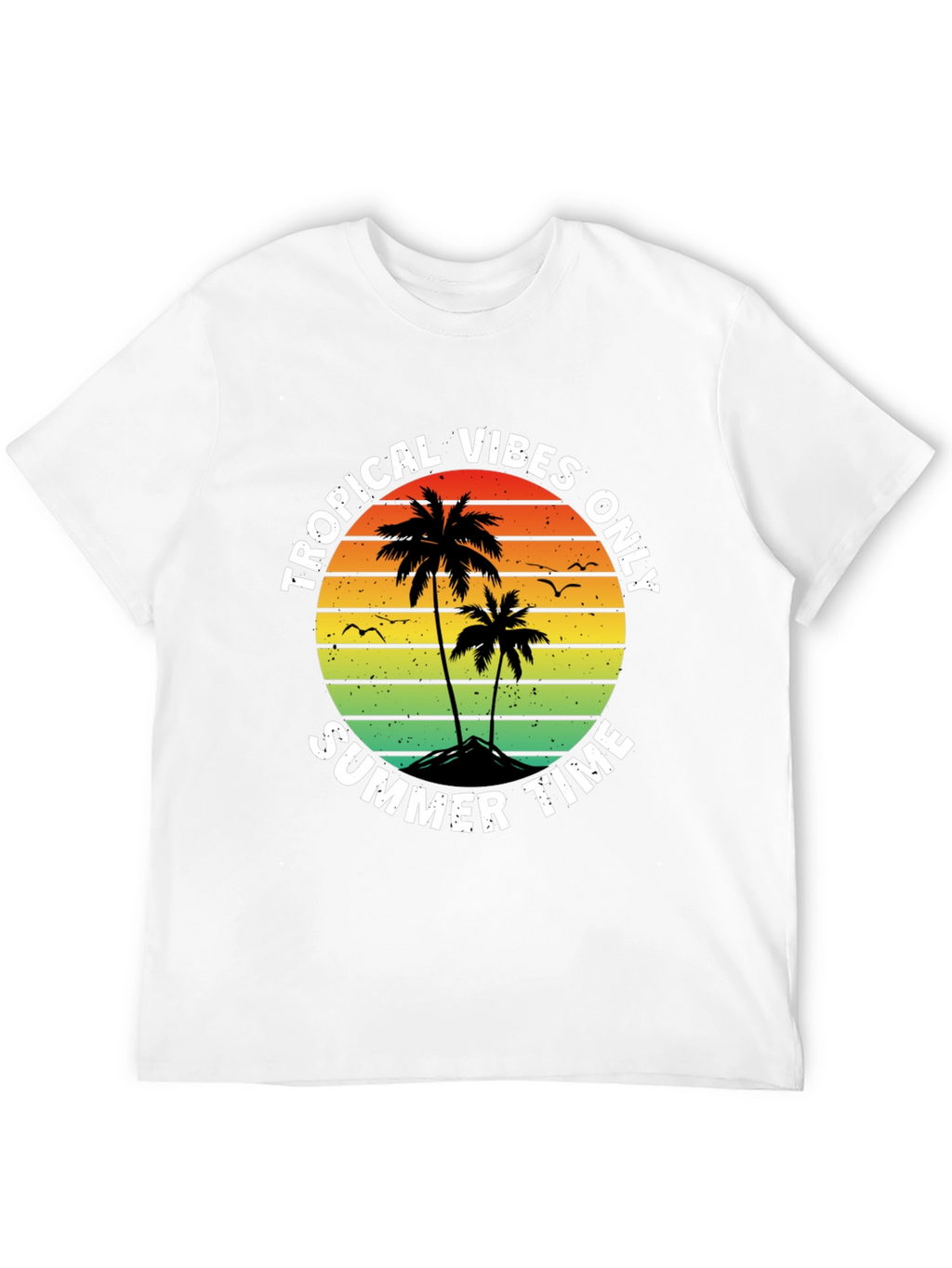 Tropical Vibes Summer T-Shirt