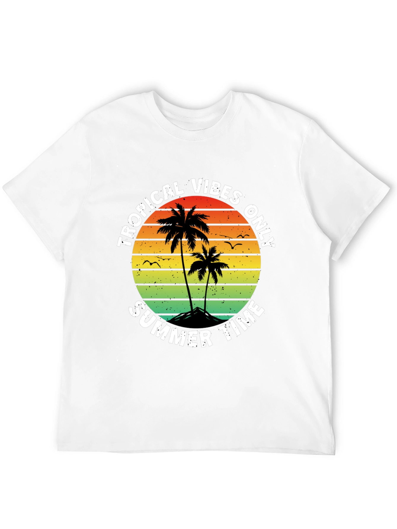 Tropical Vibes Summer T-Shirt
