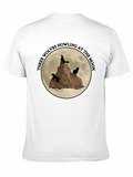 Three Wolves Howling at the Moon Graphic T-Shirt