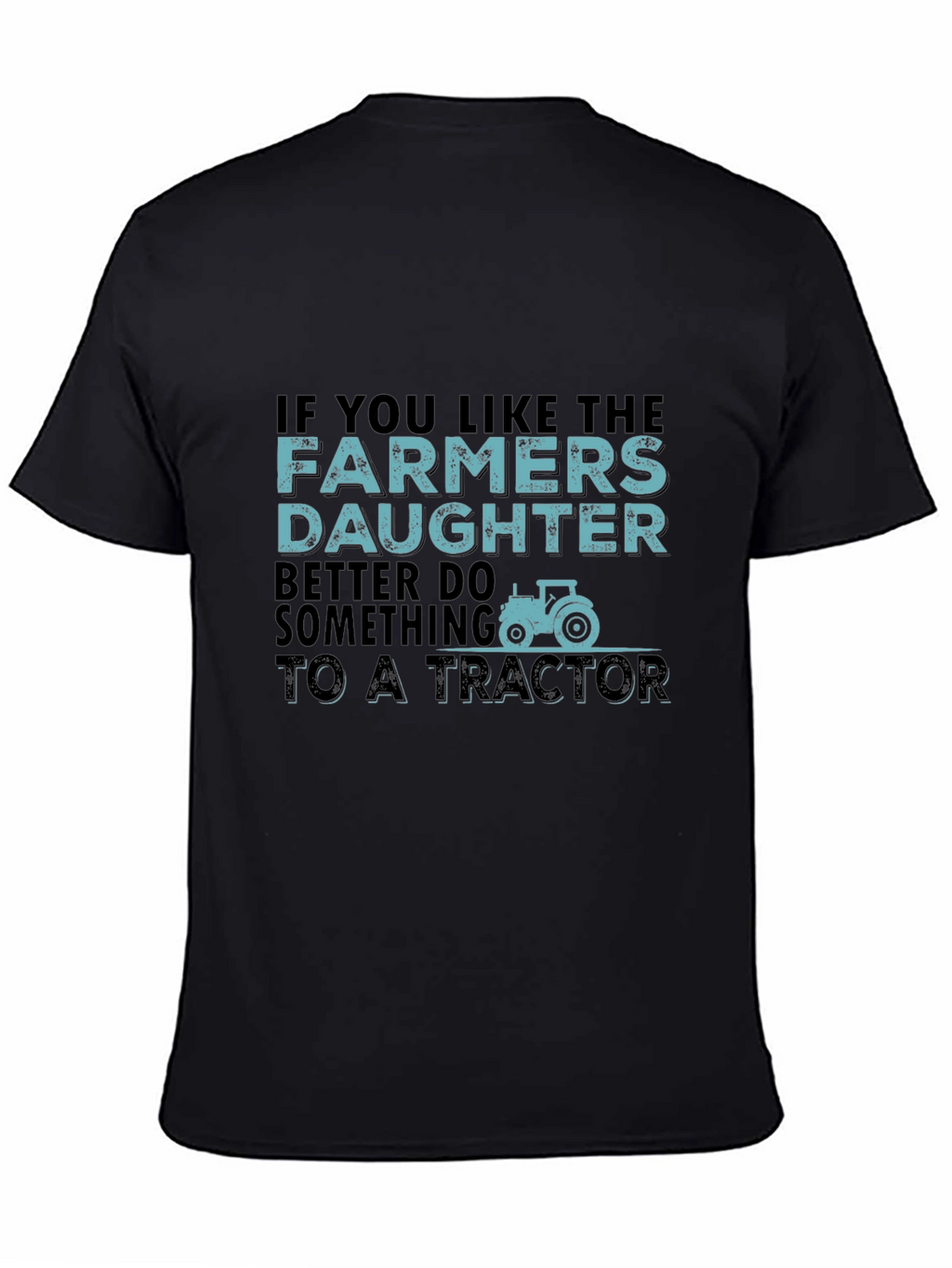 Farmers Daughter Tractor Graphic Tee