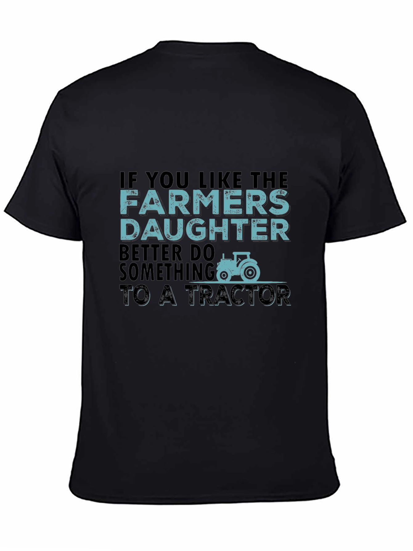 Farmers Daughter Tractor Graphic Tee