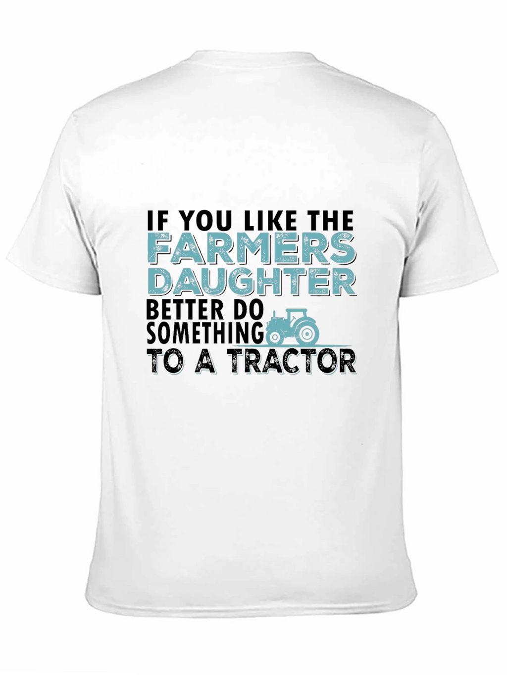Farmers Daughter Tractor Graphic Tee