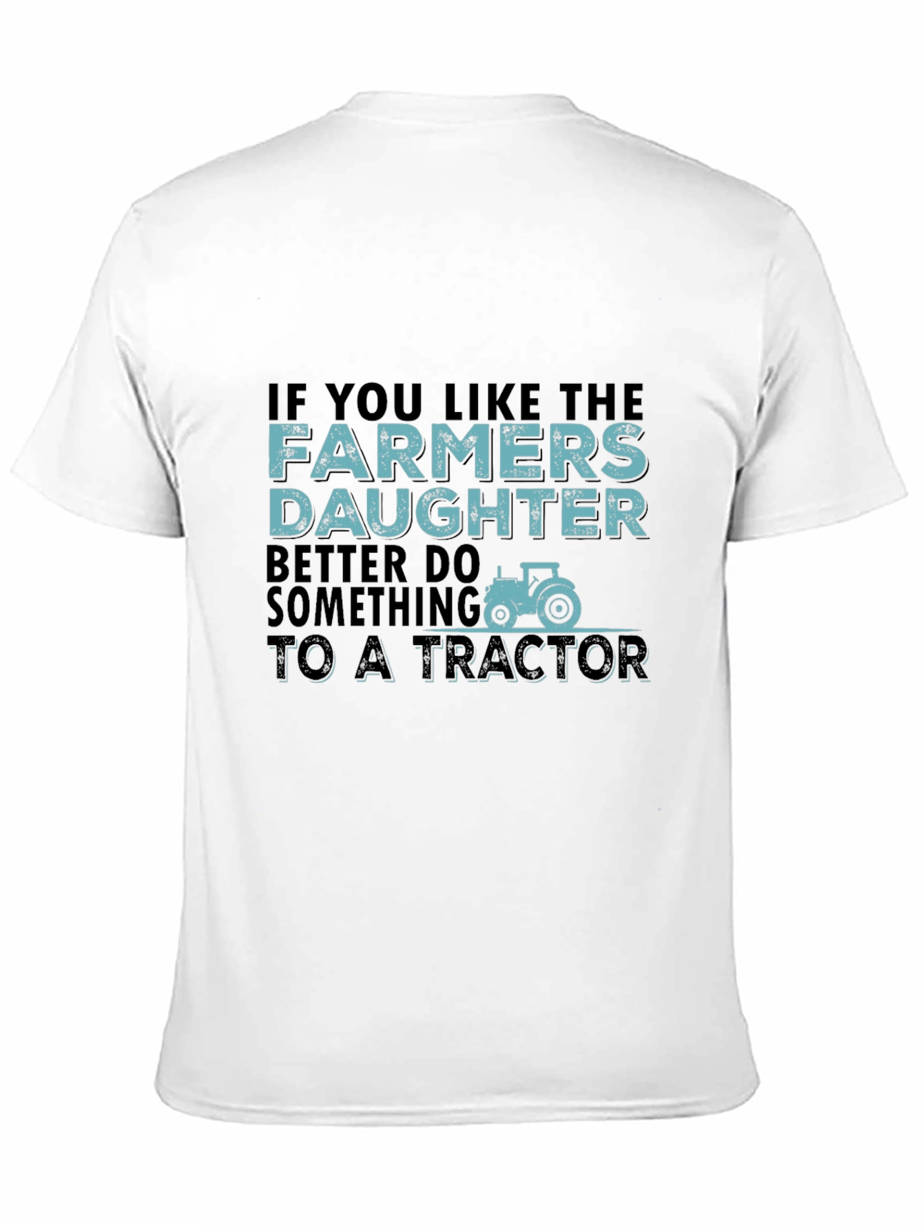 Farmers Daughter Tractor Graphic Tee