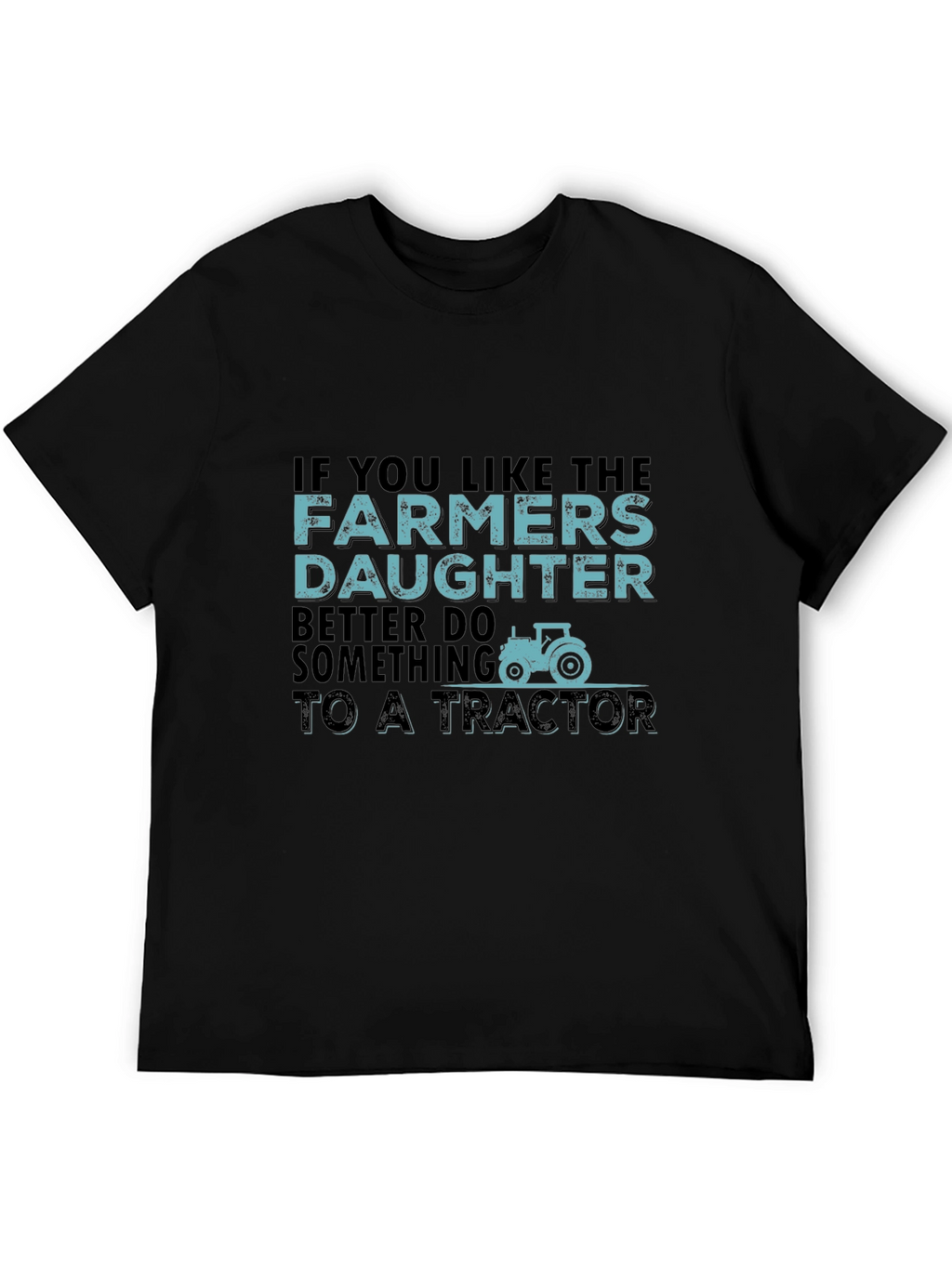 Farmers Daughter Tractor Graphic Tee