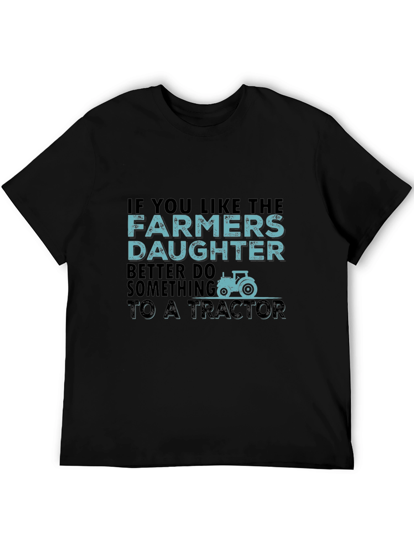 Farmers Daughter Tractor Graphic Tee