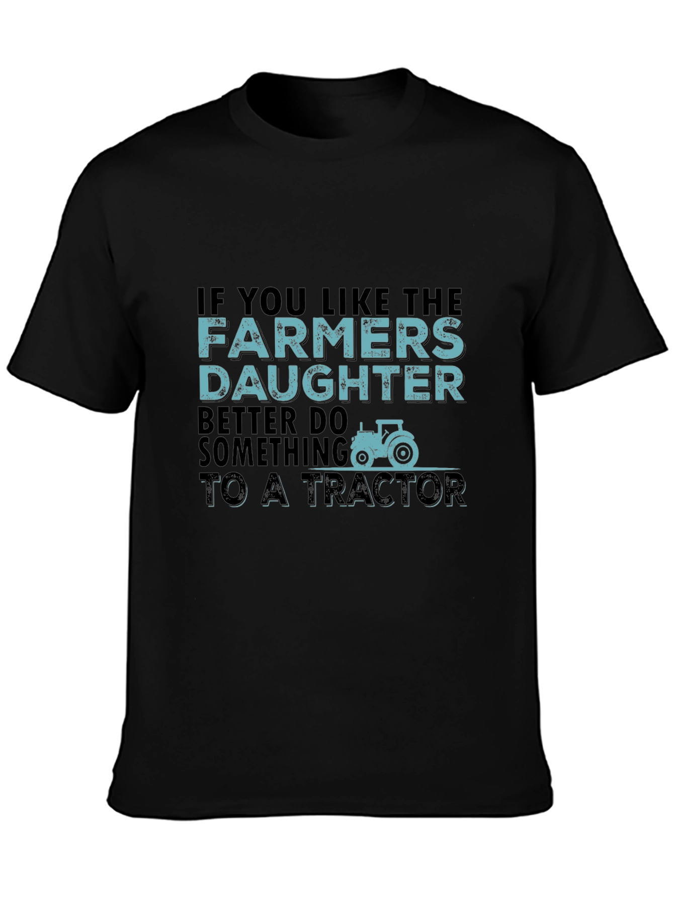 Farmers Daughter Tractor Graphic Tee