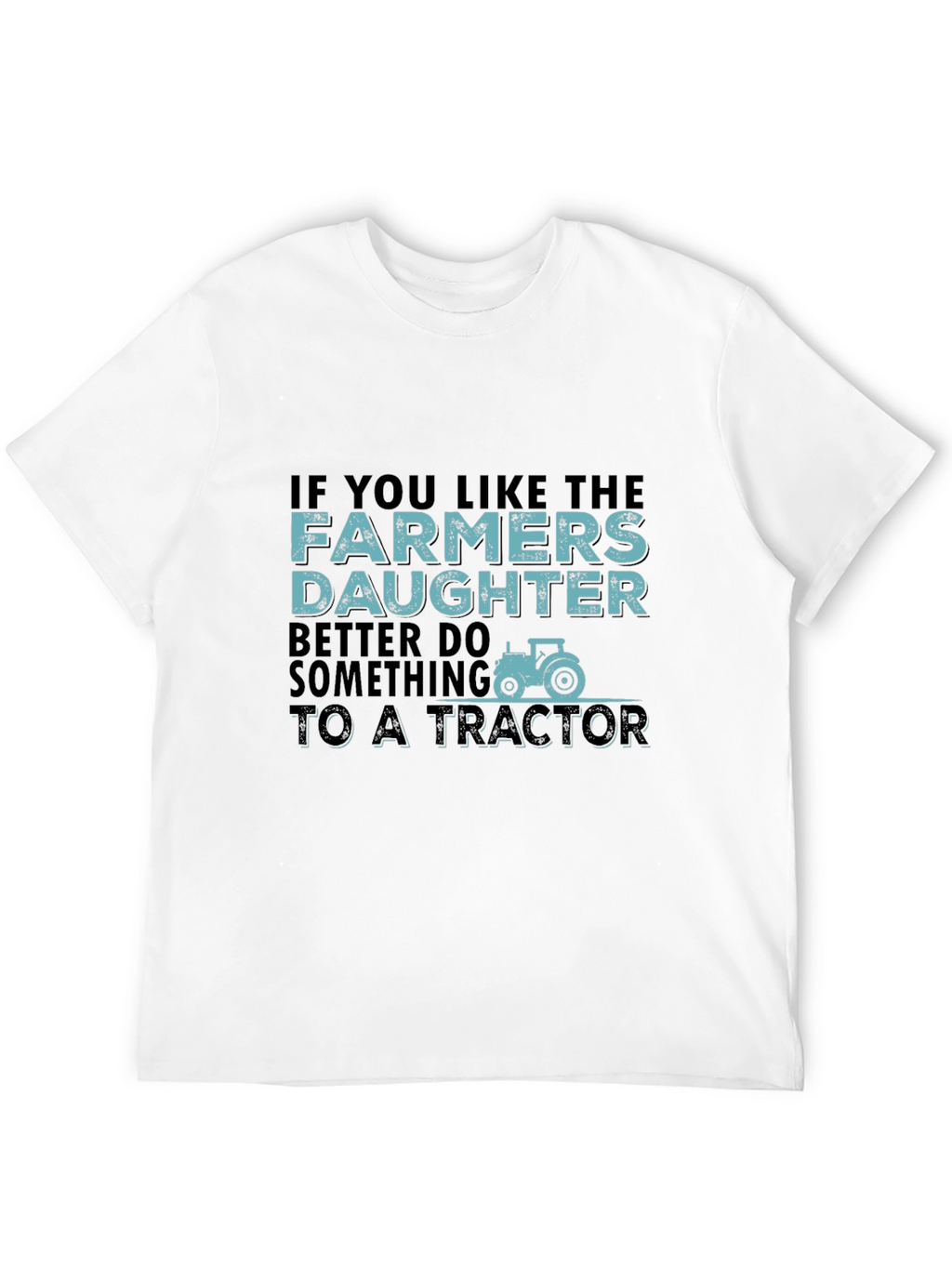Farmers Daughter Tractor Graphic Tee