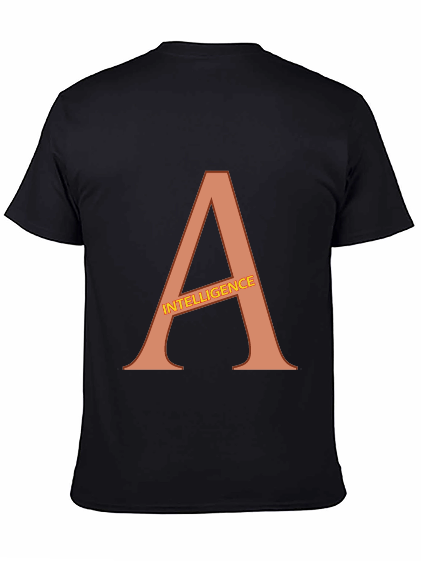 Intelligence T-Shirt - Bold Letter Graphic Tee