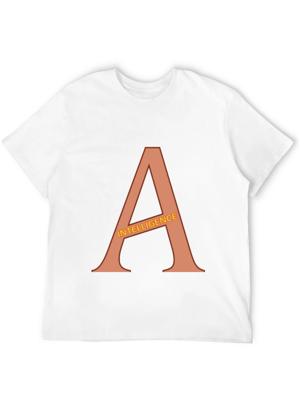 Intelligence T-Shirt - Bold Letter Graphic Tee