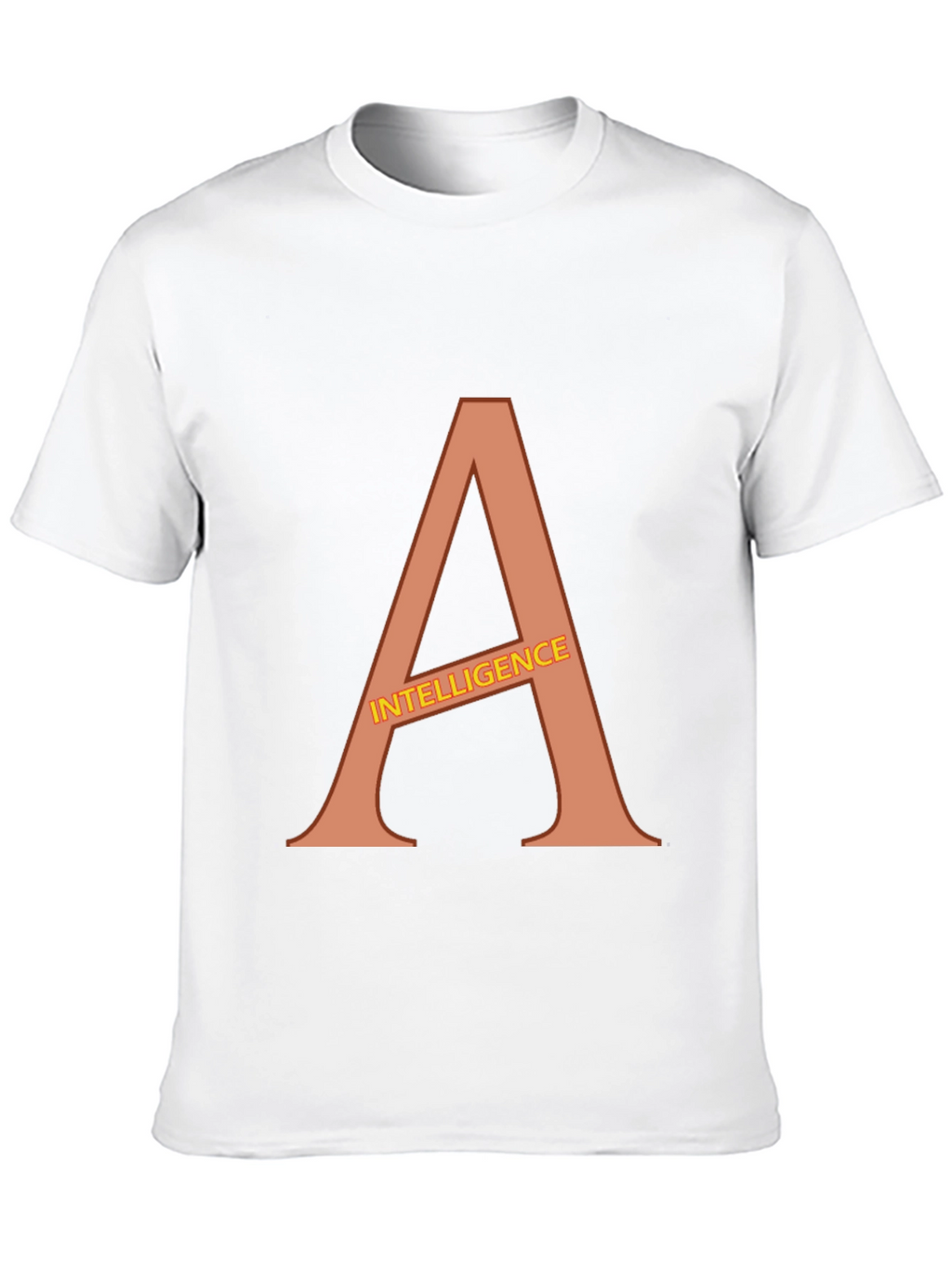 Intelligence T-Shirt - Bold Letter Graphic Tee