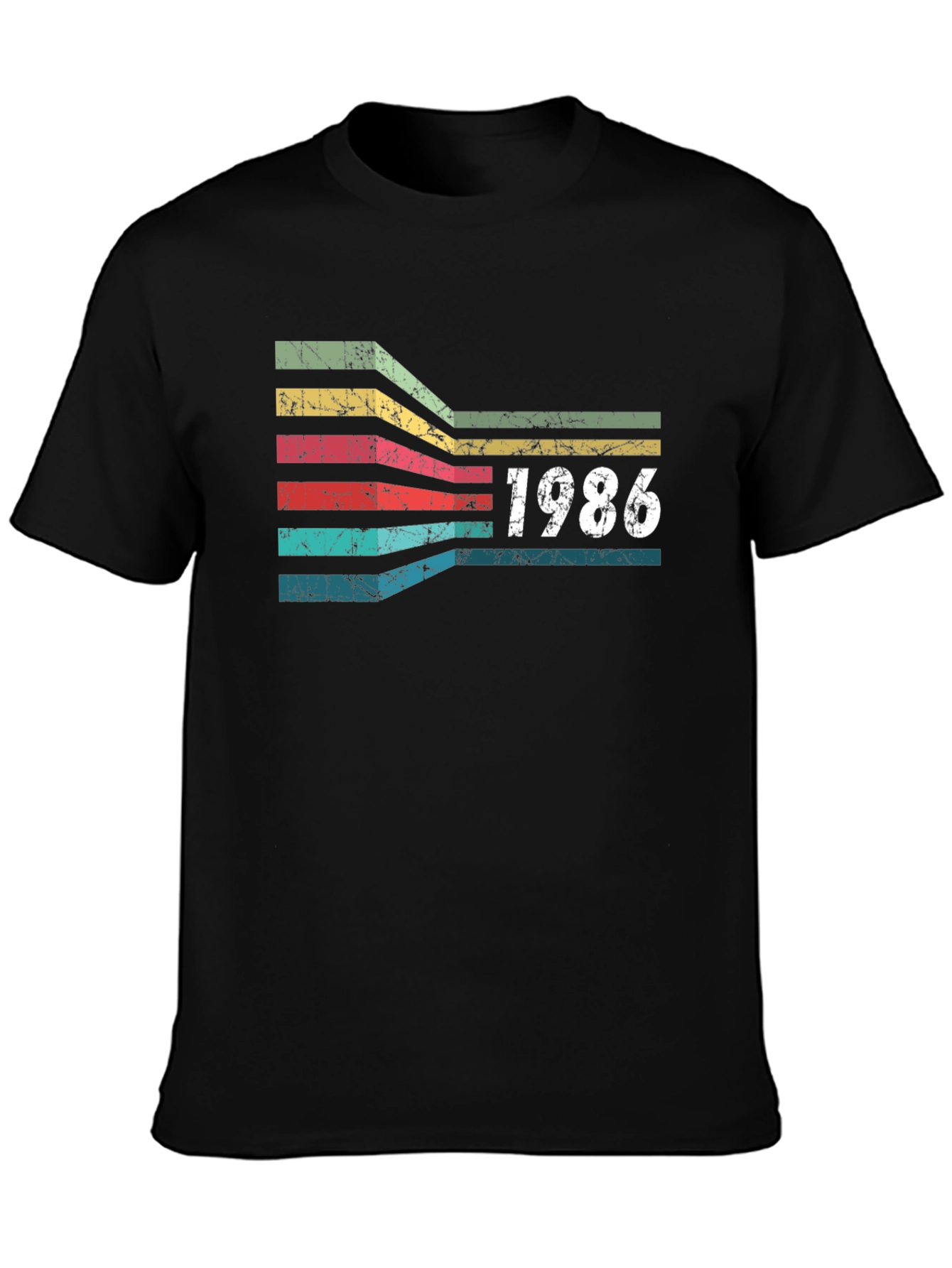 Retro 1986 Graphic Tee - Vintage Birthday Shirt