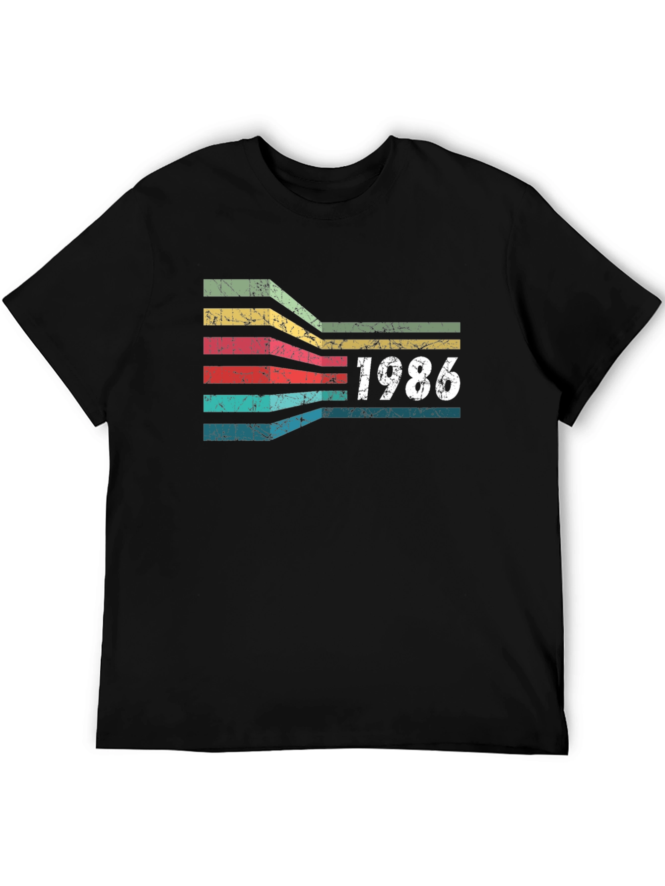 Retro 1986 Graphic Tee - Vintage Birthday Shirt