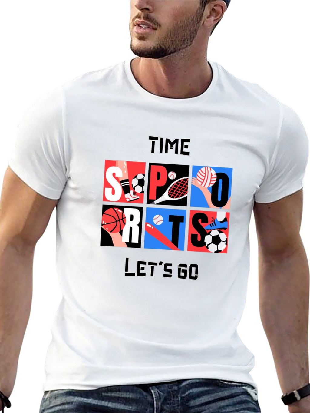 Sports Time T-Shirt - Lets Go!