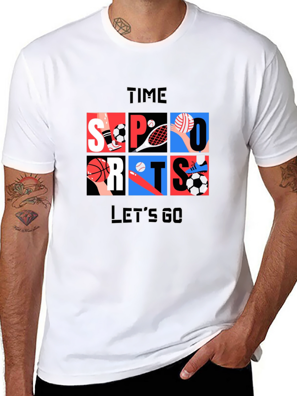 Sports Time T-Shirt - Lets Go!