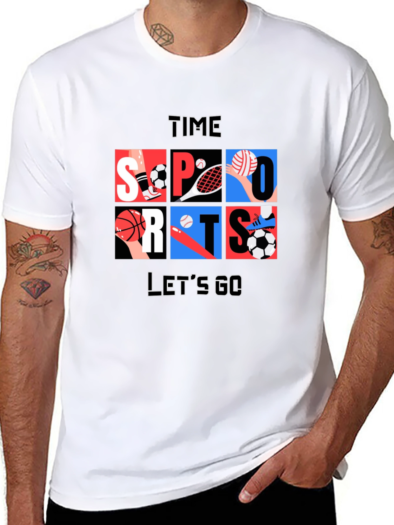 Sports Time T-Shirt - Lets Go!