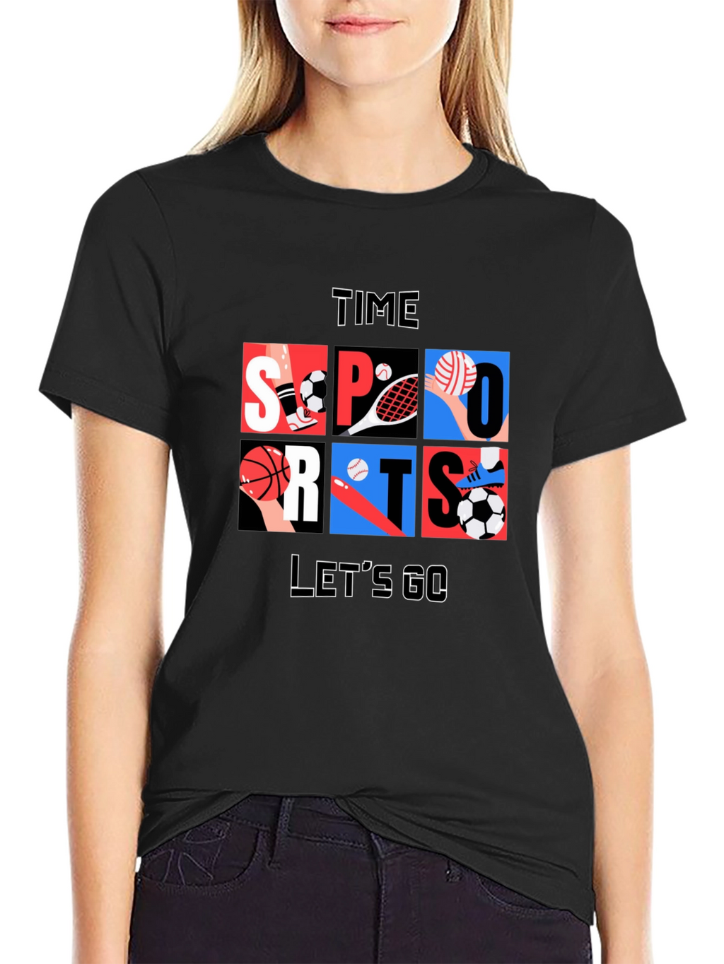 Sports Time T-Shirt - Lets Go!