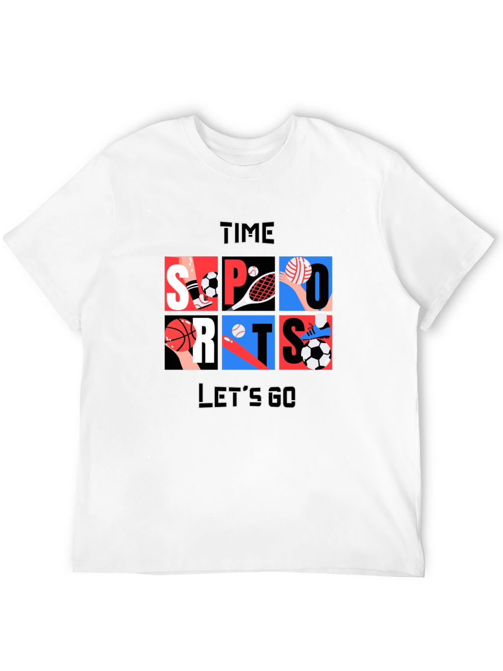 Sports Time T-Shirt - Lets Go!