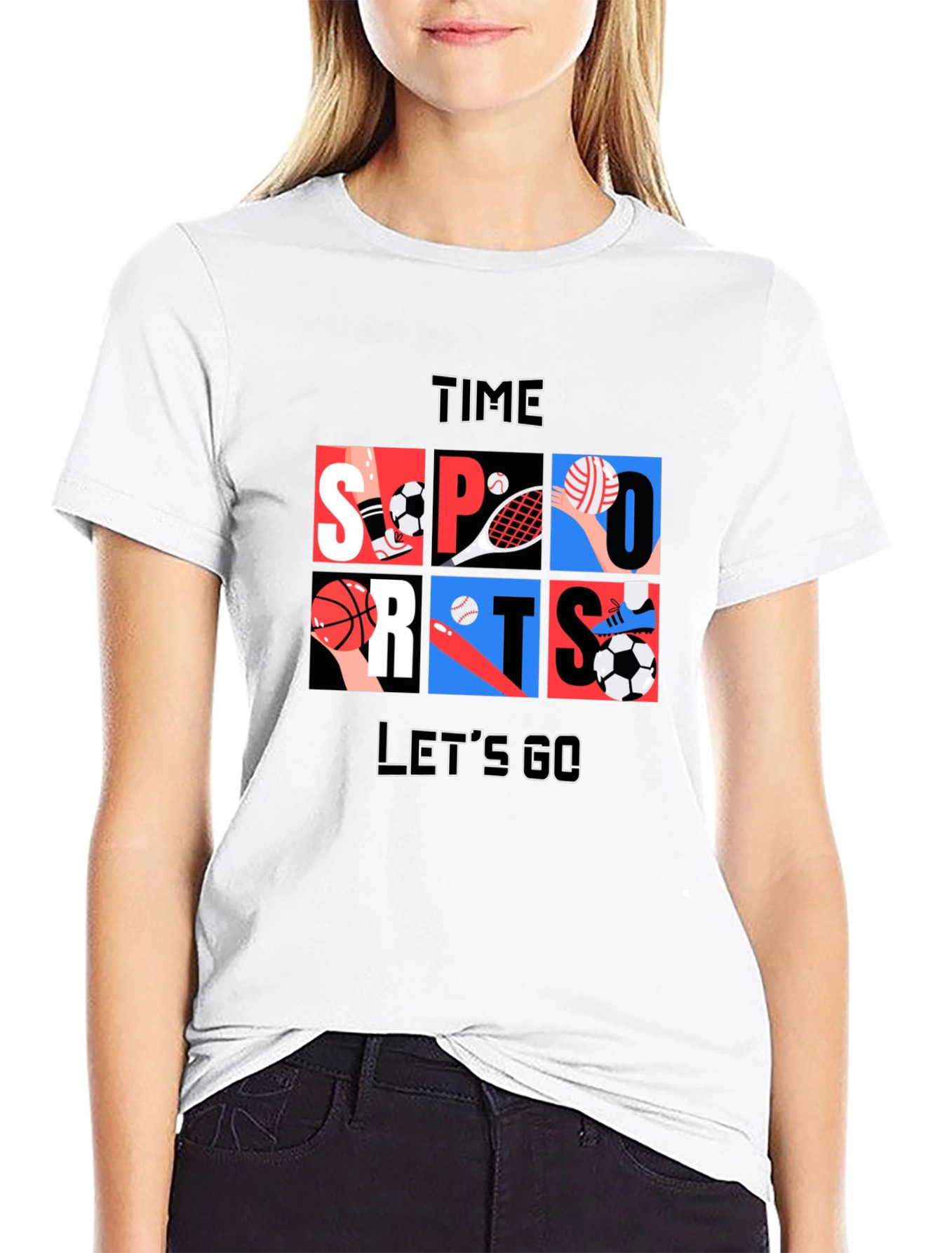 Sports Time T-Shirt - Lets Go!