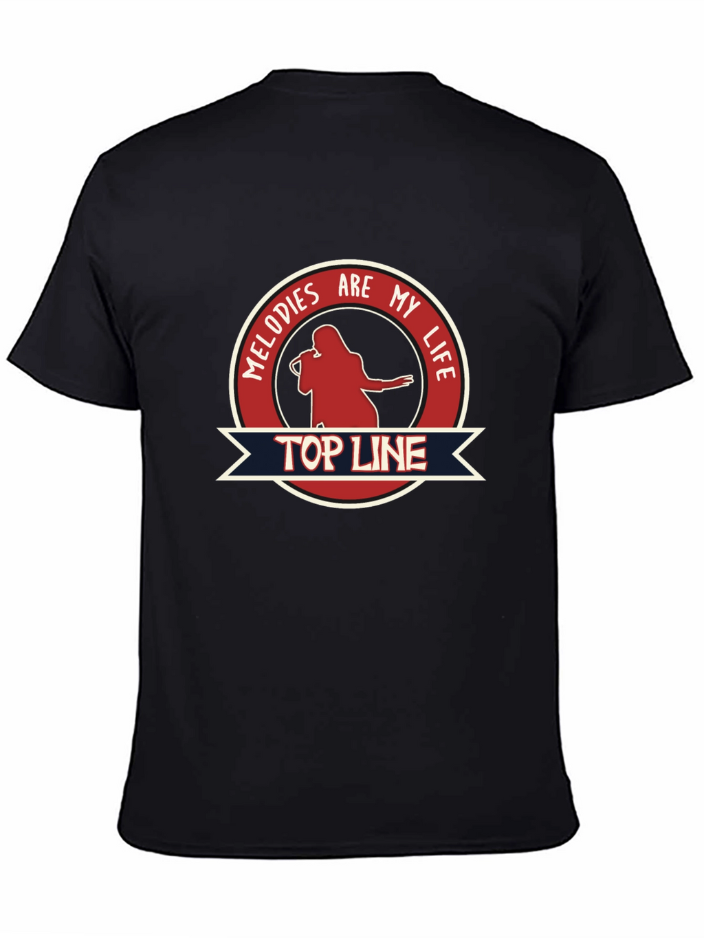 Melodies Are My Life Top Line T-Shirt