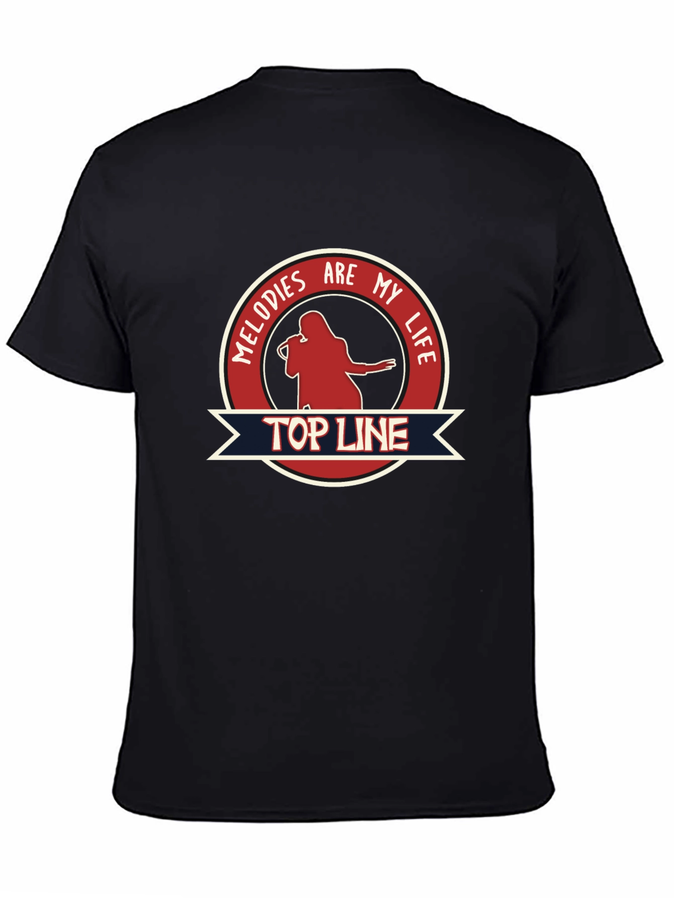 Melodies Are My Life Top Line T-Shirt