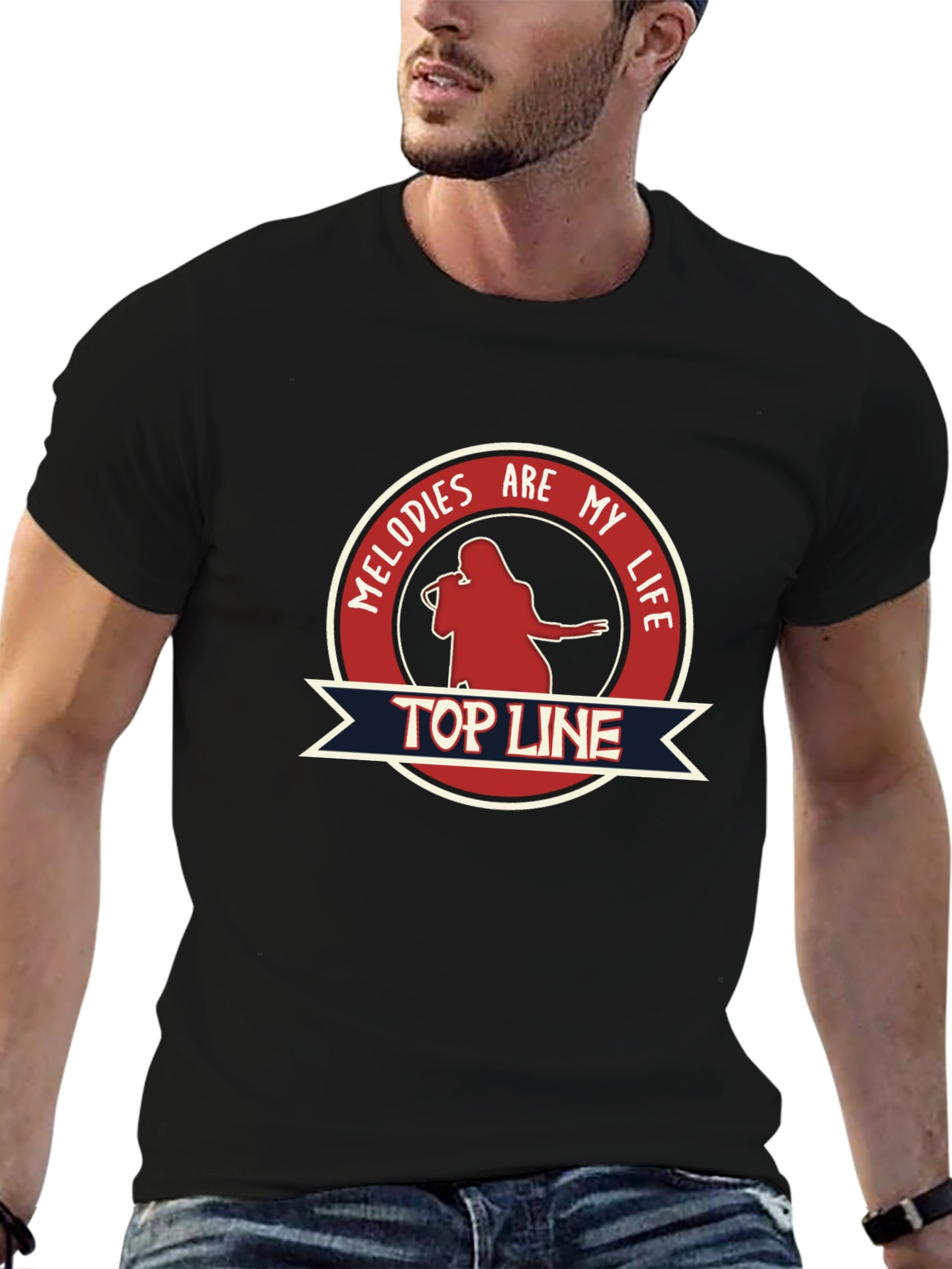 Melodies Are My Life Top Line T-Shirt