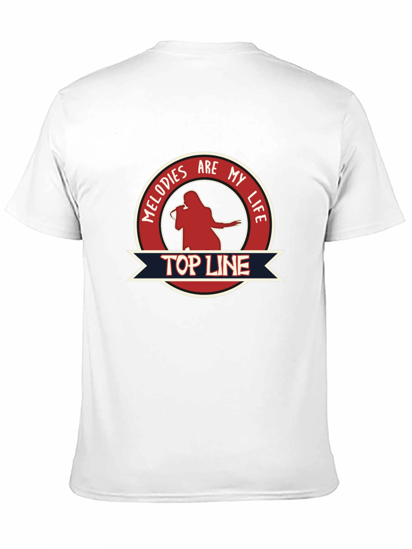Melodies Are My Life Top Line T-Shirt