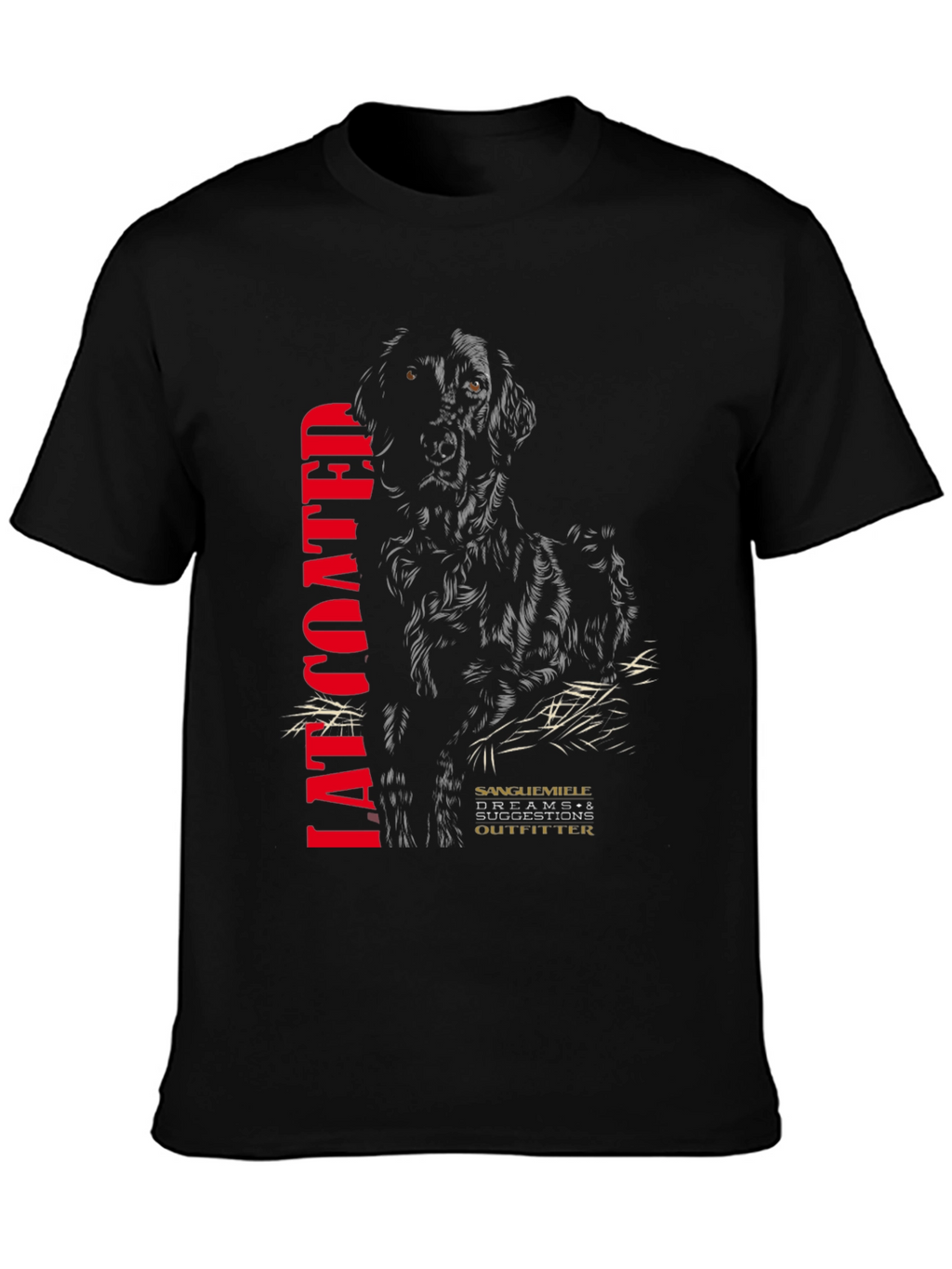 Flat-Coated Retriever T-Shirt - Dog Lover Tee