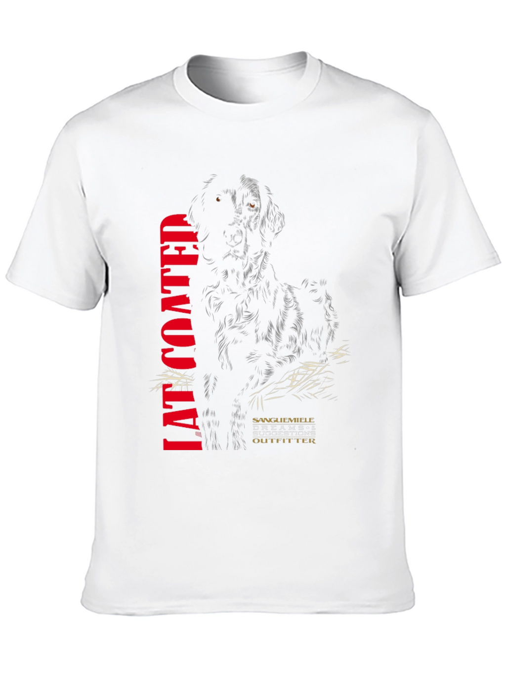 Flat-Coated Retriever T-Shirt - Dog Lover Tee