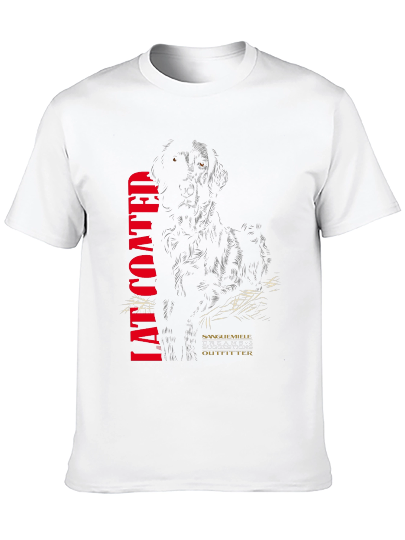 Flat-Coated Retriever T-Shirt - Dog Lover Tee