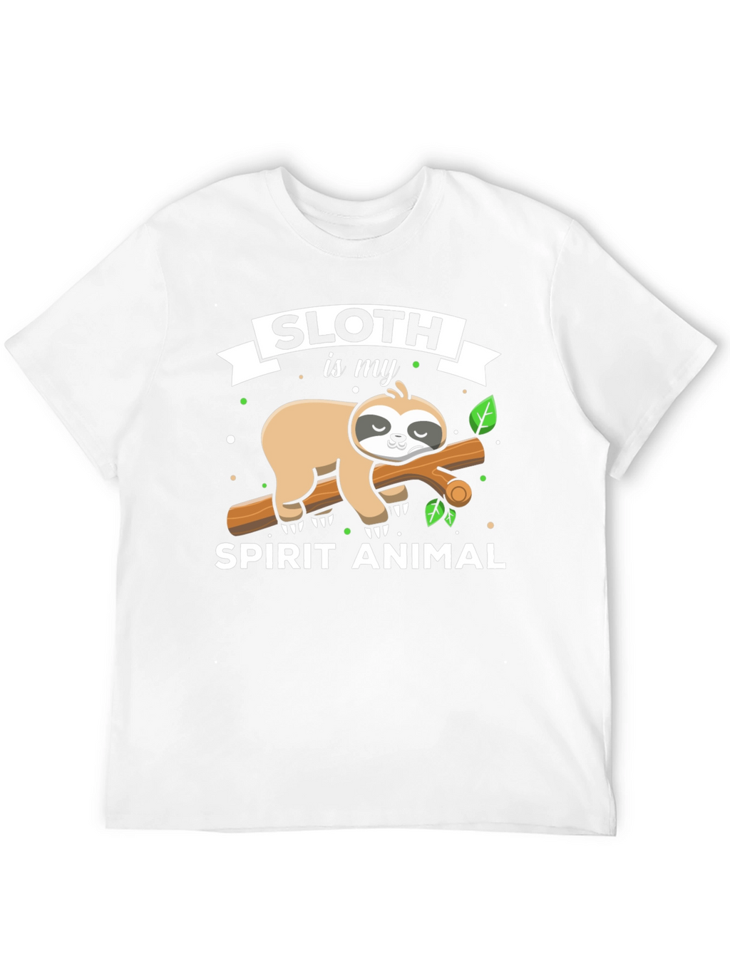 Sloth is My Spirit Animal Graphic T-Shirt
