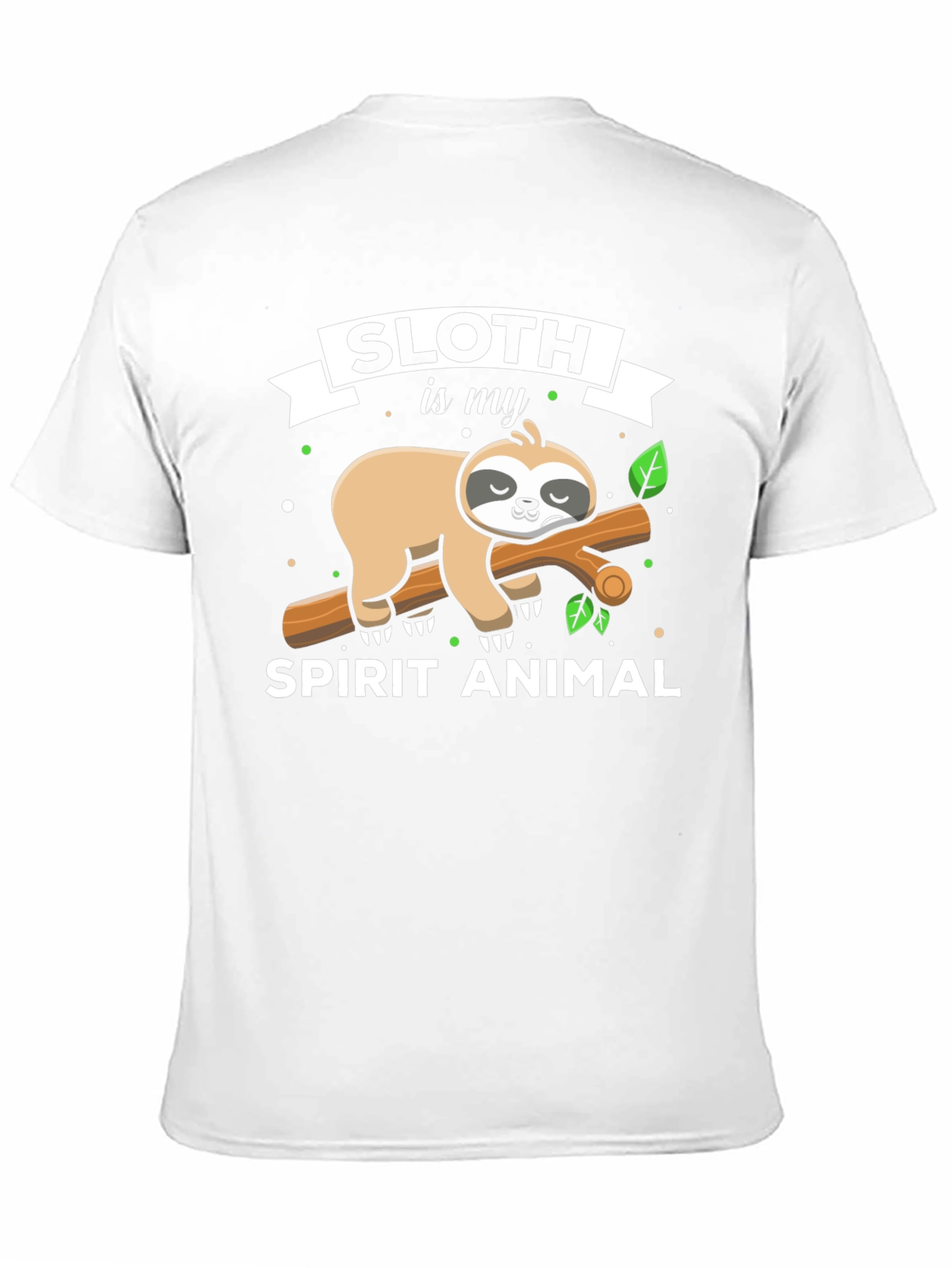 Sloth is My Spirit Animal Graphic T-Shirt