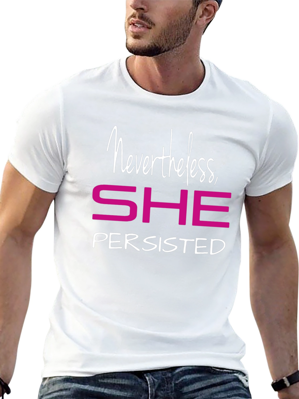 Nevertheless She Persisted Graphic Tee - Empowering Shirt