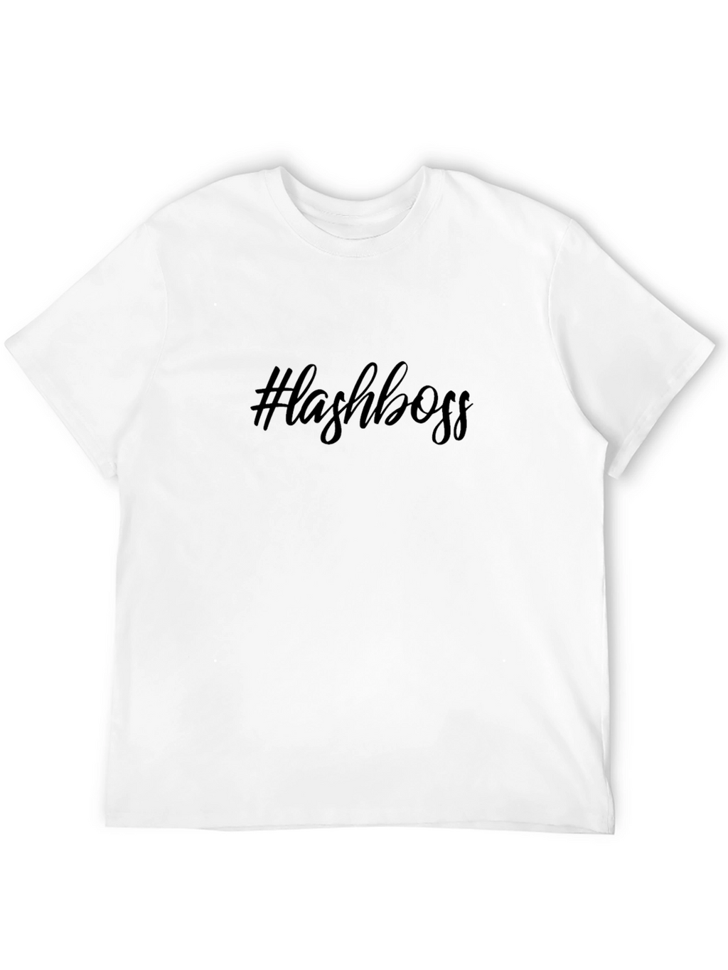 #lashboss Black Graphic T-Shirt