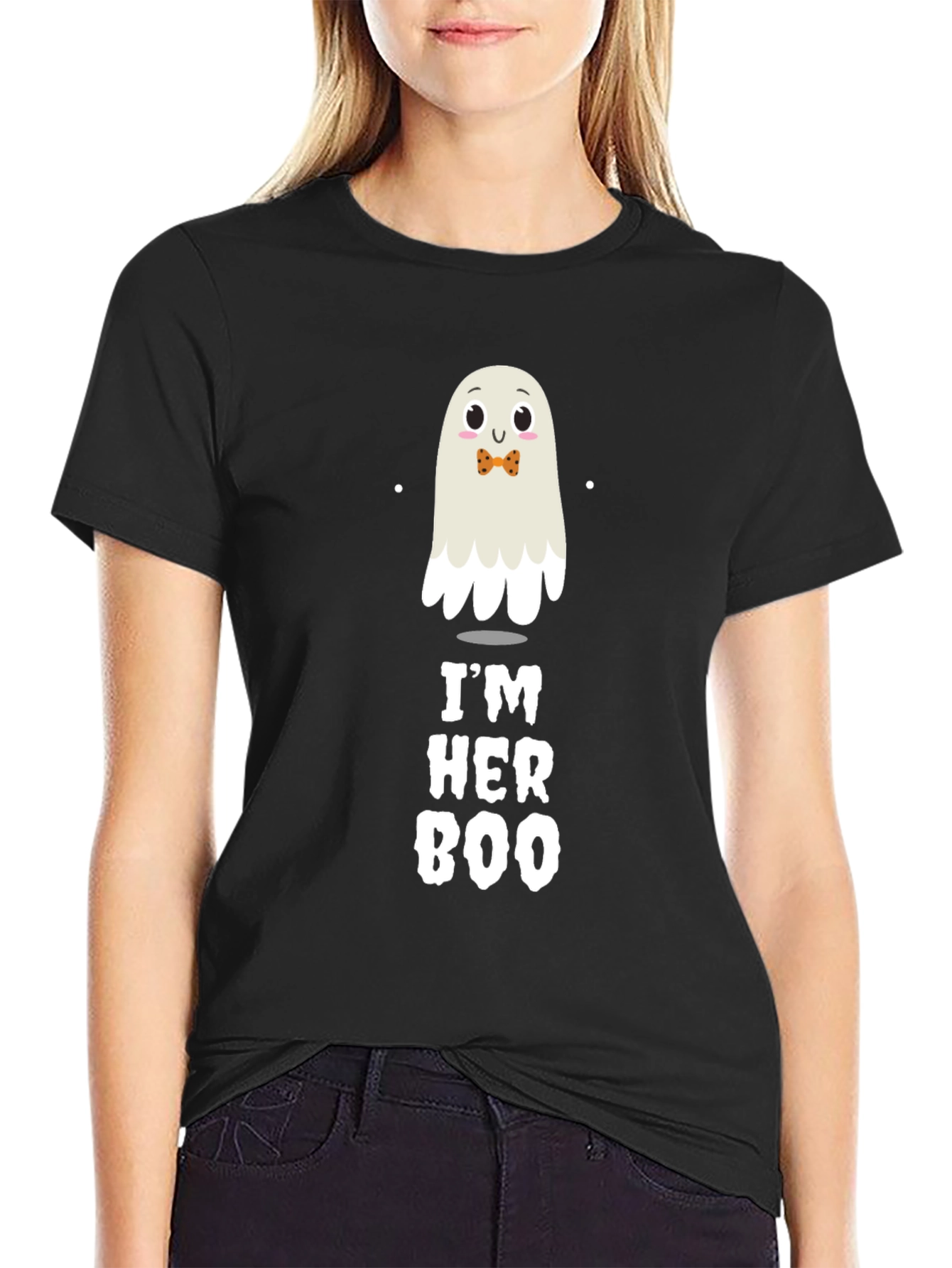 Im Her Boo Halloween Matching Couple Shirt