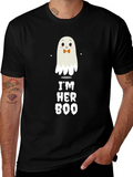 Im Her Boo Halloween Matching Couple Shirt