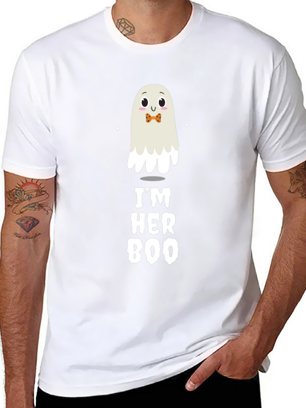 Im Her Boo Halloween Matching Couple Shirt