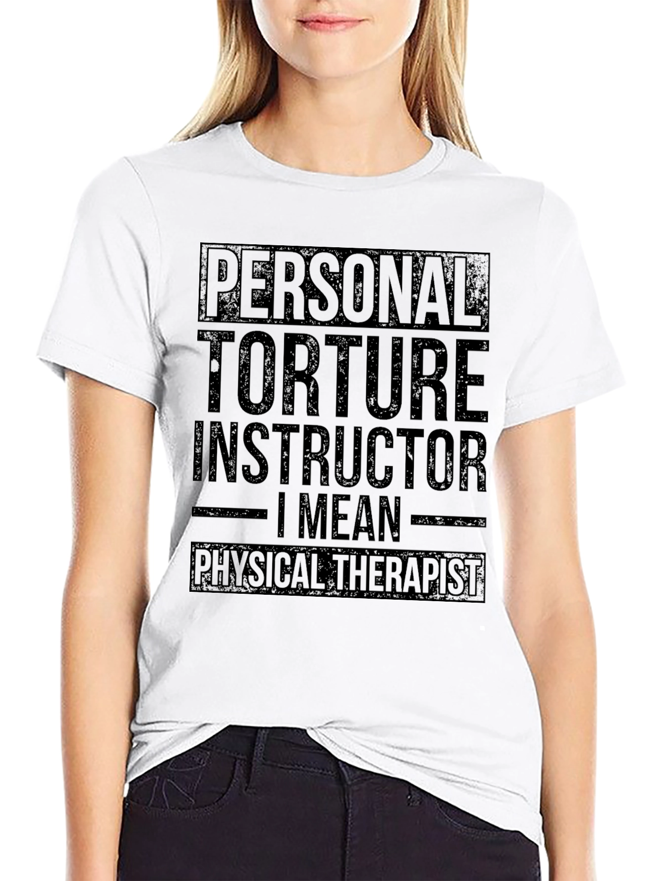 Personal Torture Instructor T-Shirt Physical Therapist Tee